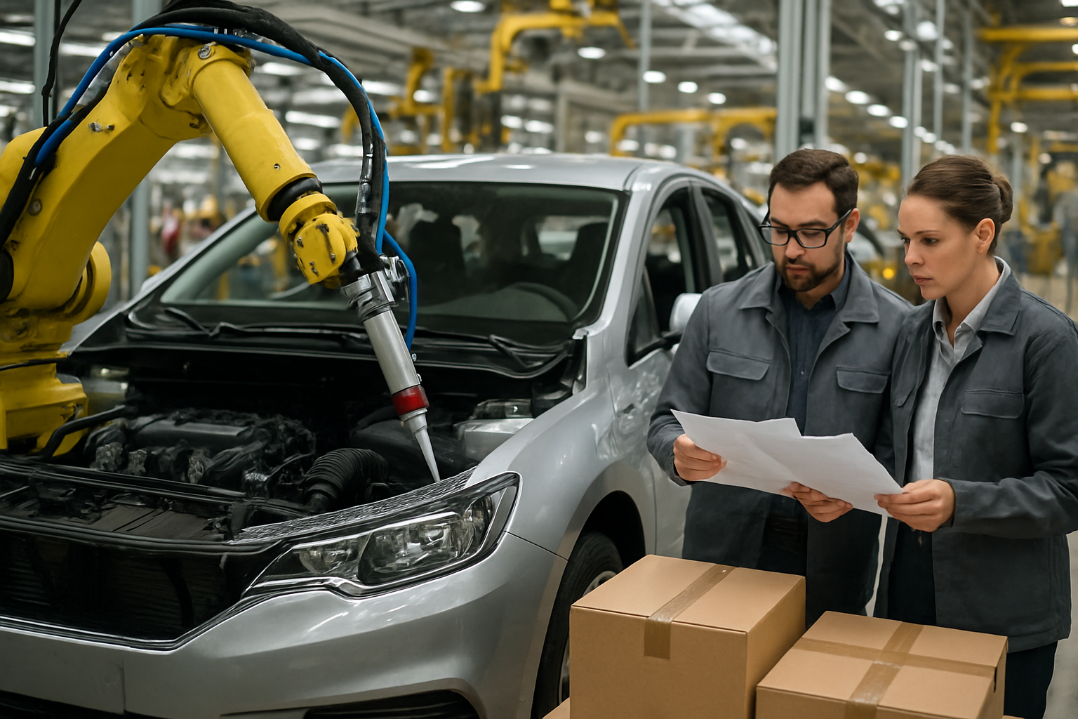 导热硅胶在工业应用现场，结合点胶工艺和合规文件管理。